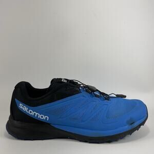 Salomon Sense Pro 2 Trail Running Shoes Mens Size 11.5 Scuba Blue Athletic